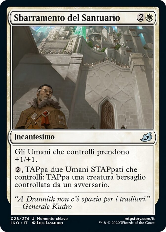 Sbarramento del Santuario
