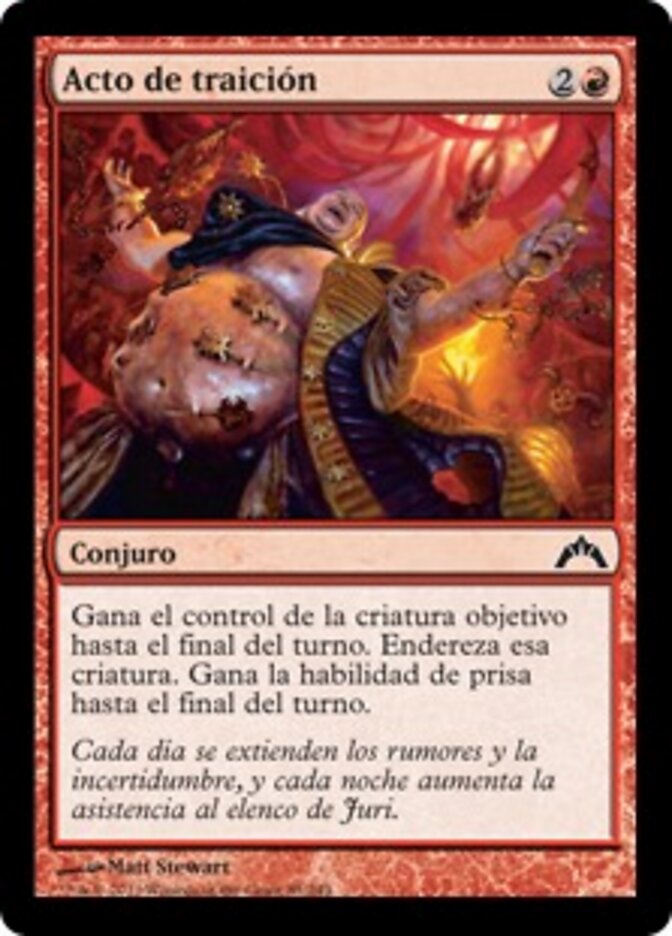 Acto de traición