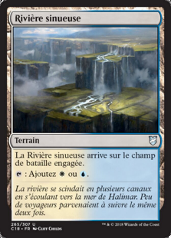 Rivière sinueuse