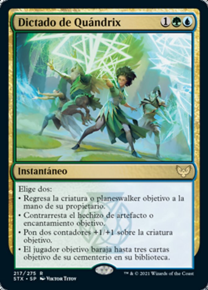Dictado de Quándrix