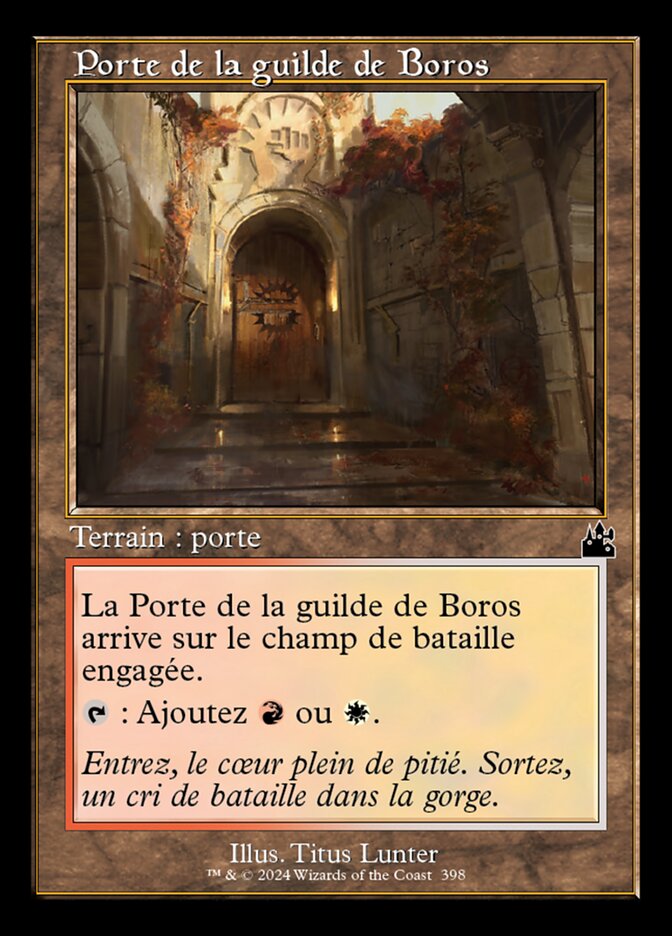Porte de la guilde de Boros