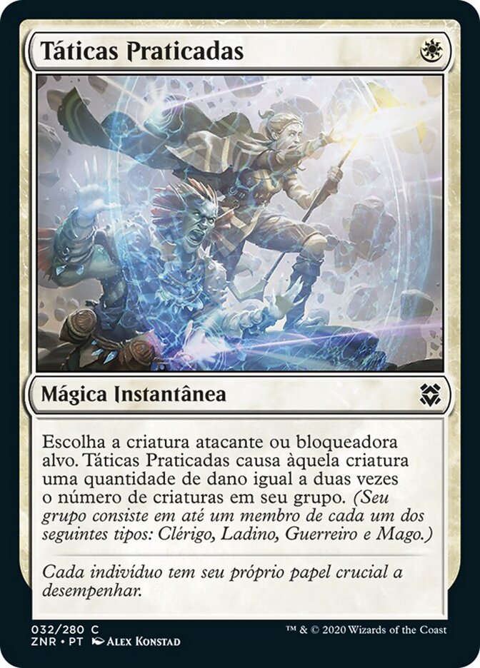 Táticas Praticadas
