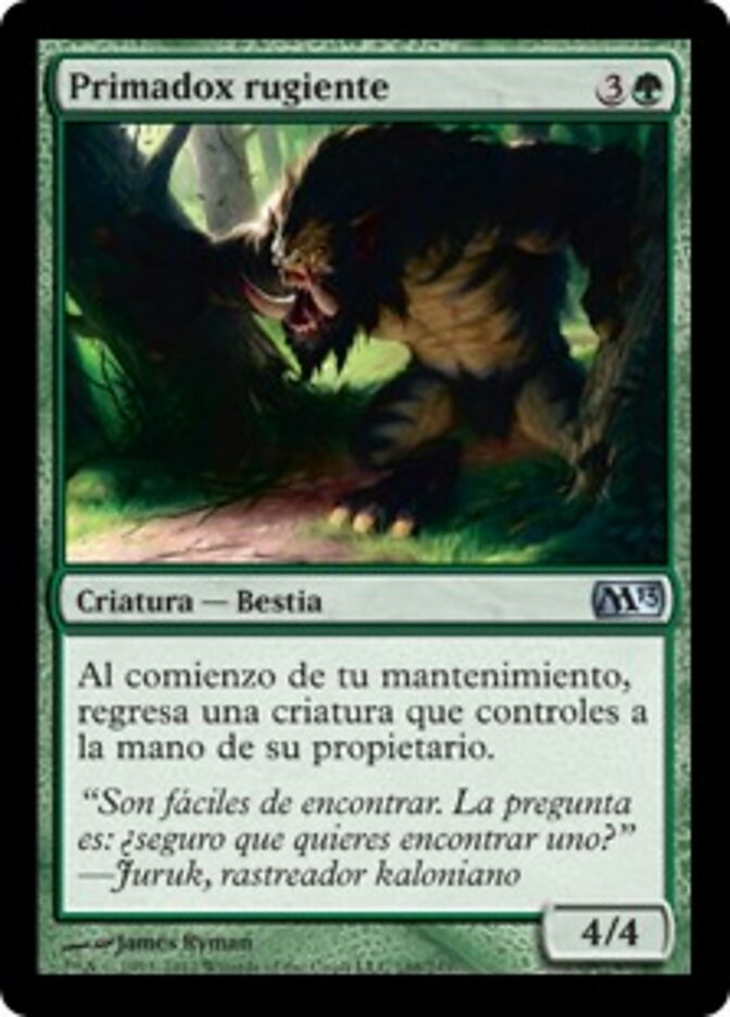 Primadox rugiente