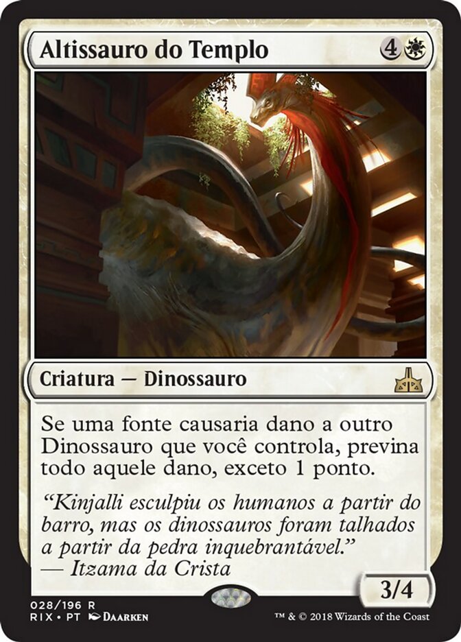 Altissauro do Templo