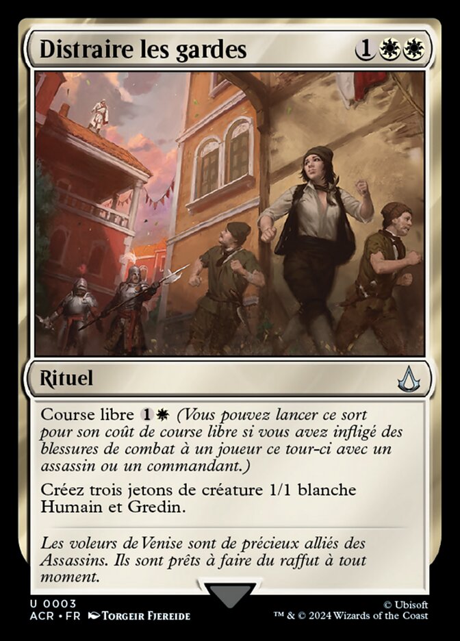 Distraire les gardes