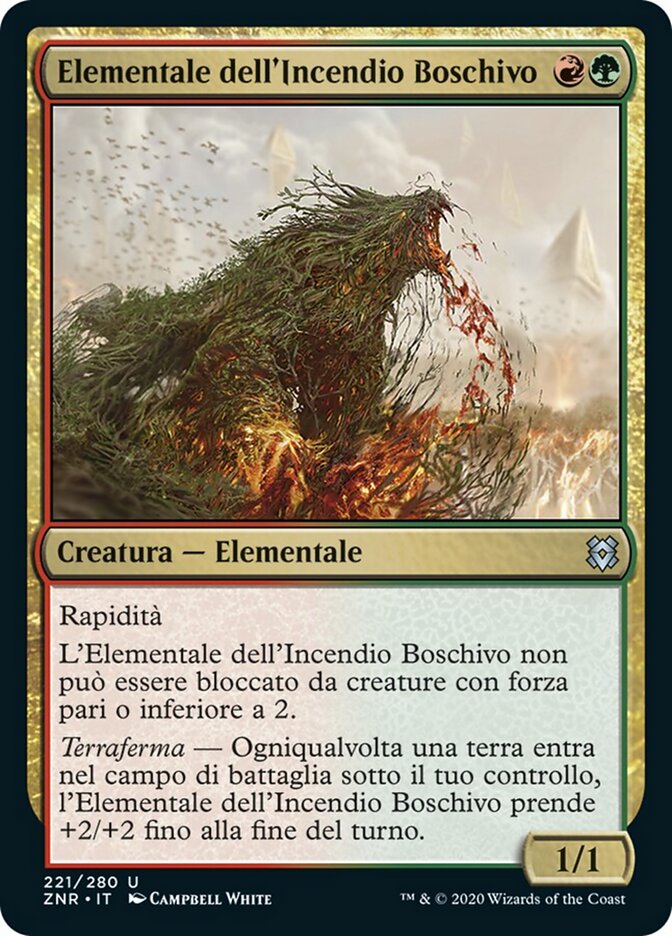 Elementale dell'Incendio Boschivo