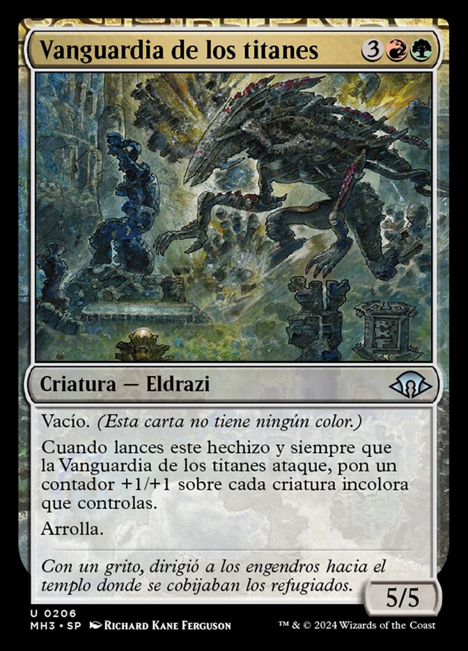 Vanguardia de los titanes