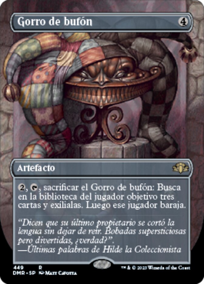 Gorro de bufón