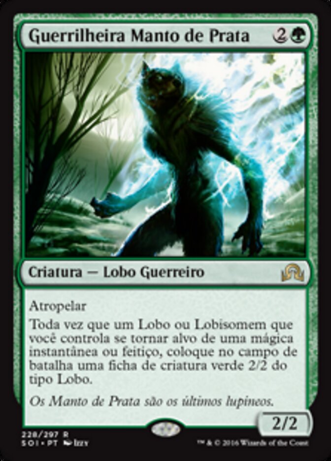 Guerrilheira Manto de Prata