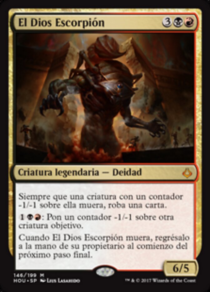 El Dios Escorpión