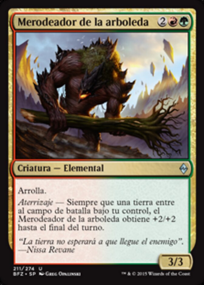 Merodeador de la arboleda