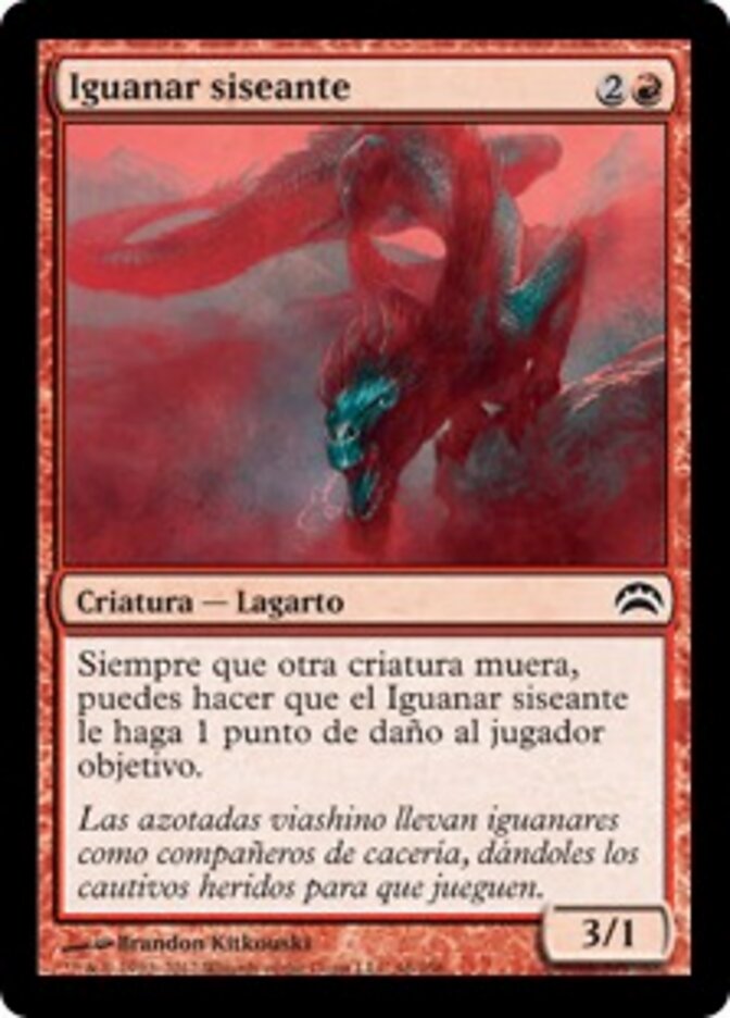 Iguanar siseante