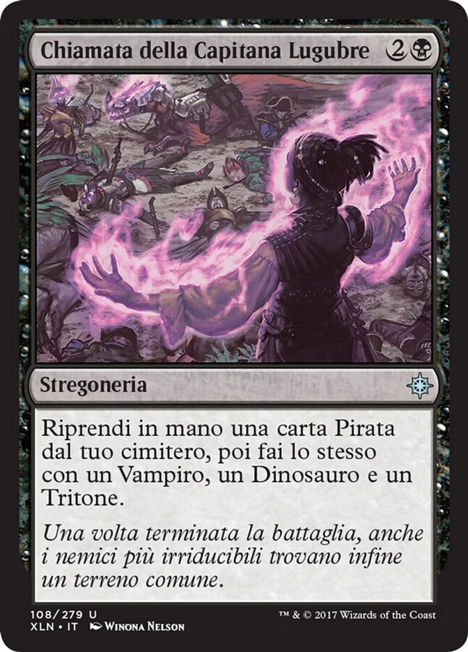 Chiamata della Capitana Lugubre