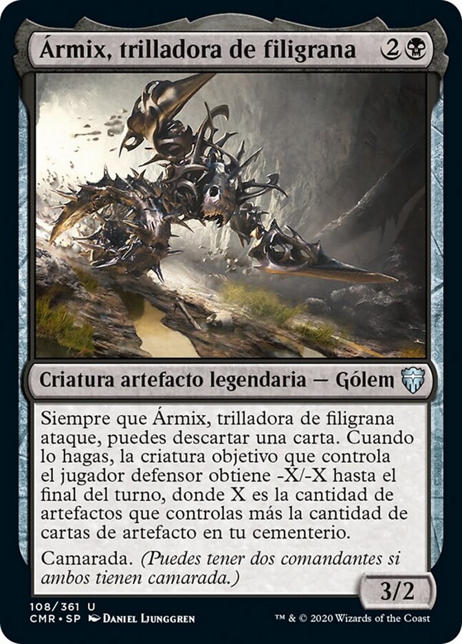 Ármix, trilladora de filigrana