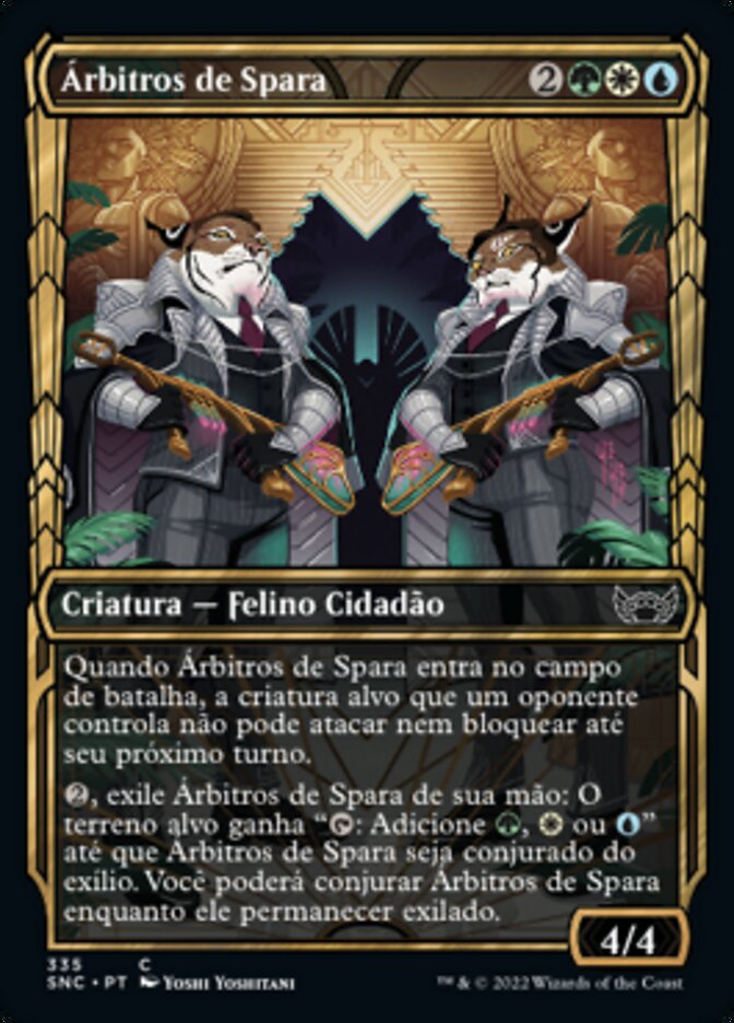 Árbitros de Spara