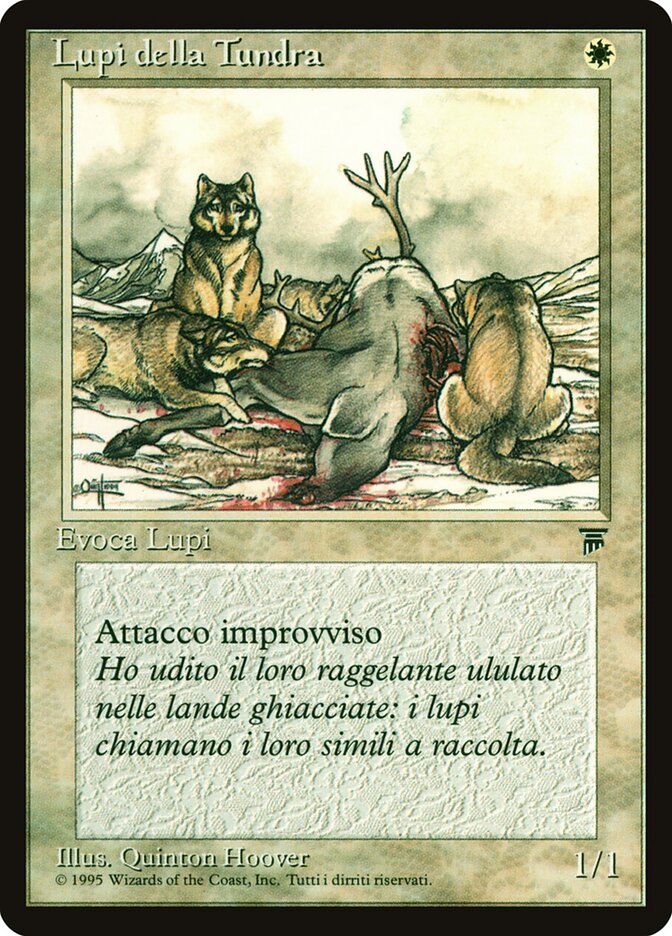 Lupi della Tundra
