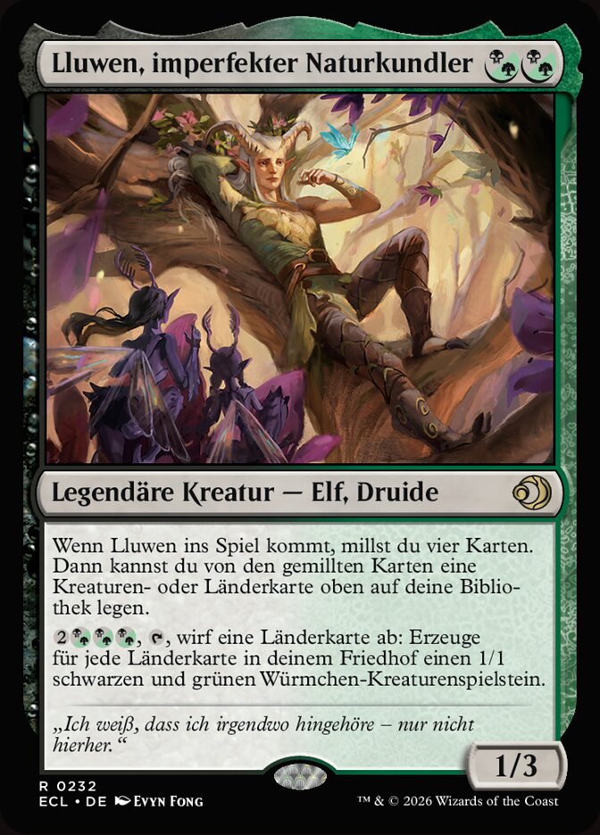 Lluwen, imperfekter Naturkundler