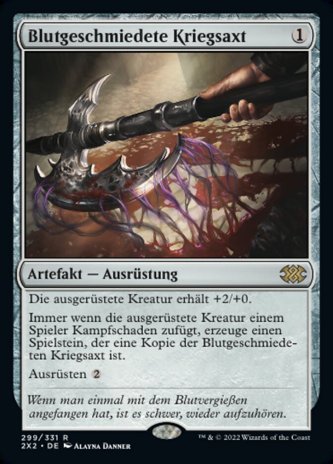 Blutgeschmiedete Kriegsaxt