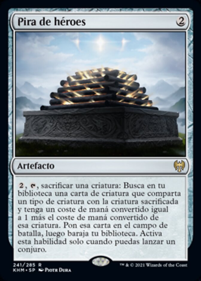 Pira de héroes