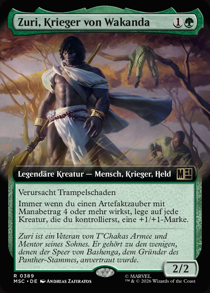 Zuri, Krieger von Wakanda