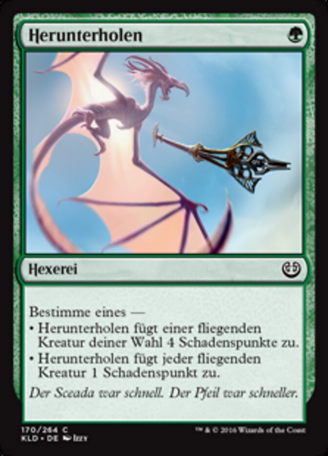 Herunterholen