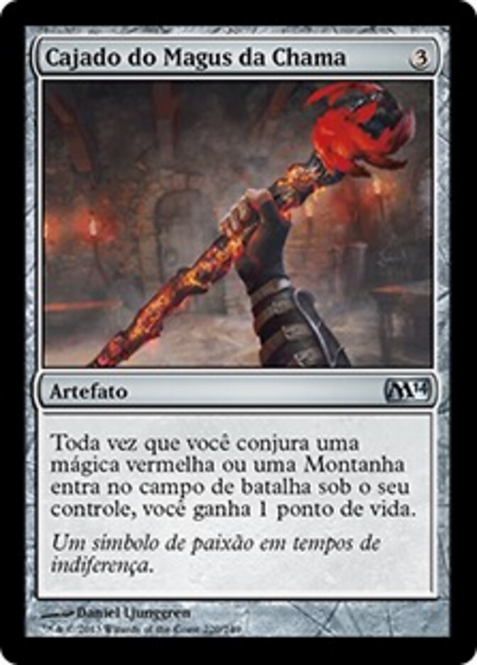 Cajado do Magus da Chama