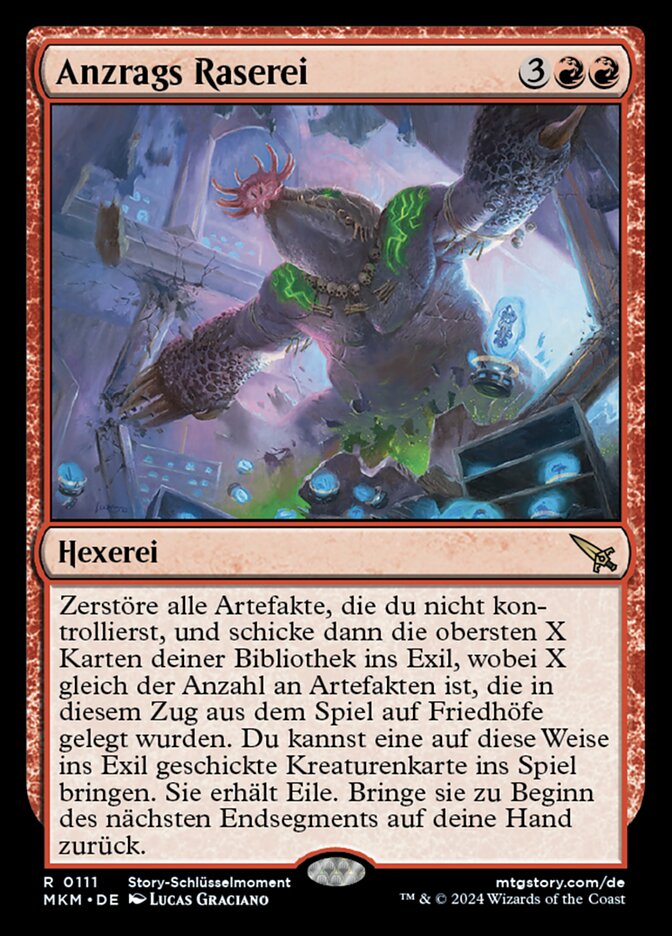Anzrags Raserei