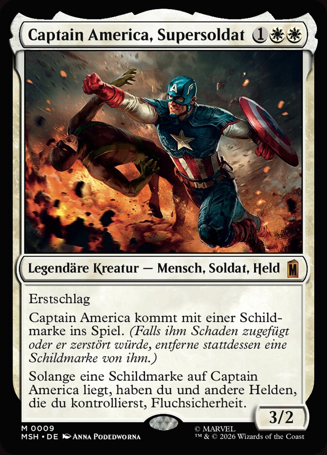Captain America, Supersoldat