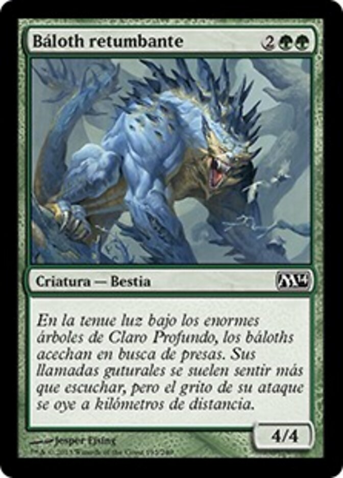 Báloth retumbante