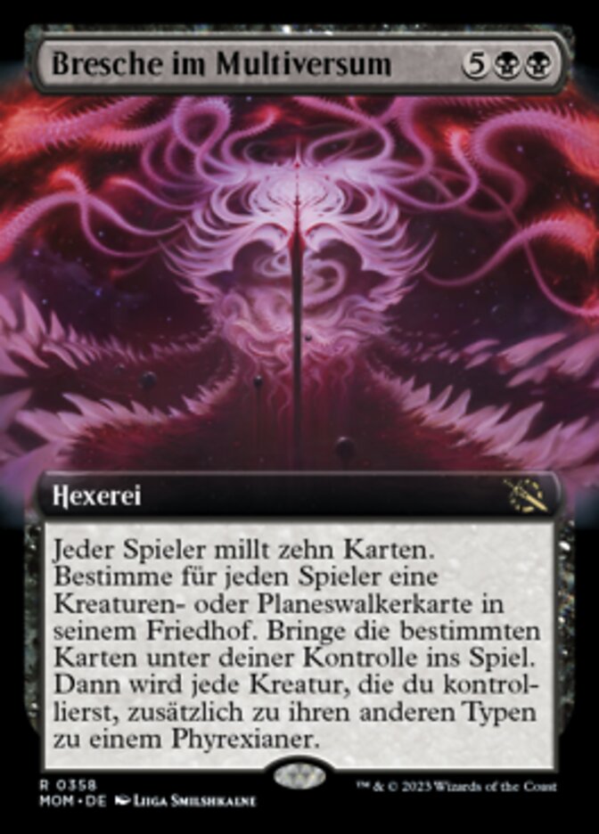 Bresche im Multiversum