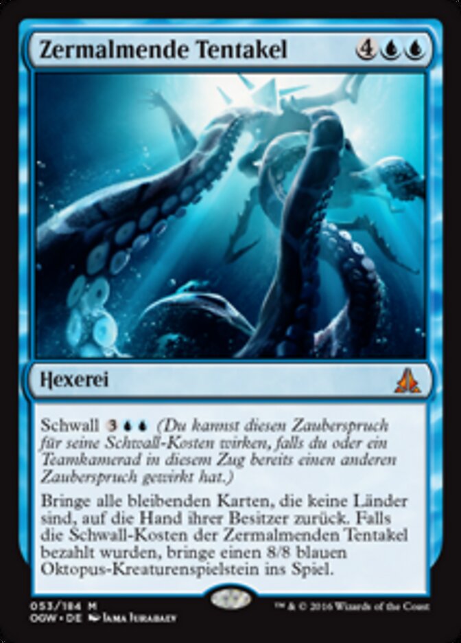 Zermalmende Tentakel