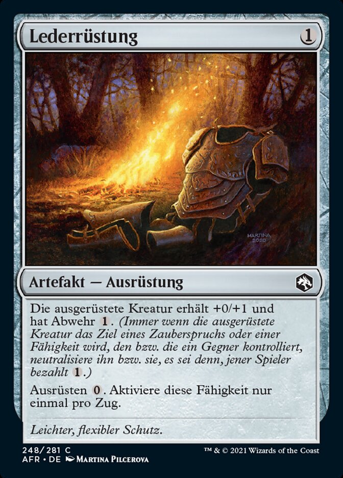 Lederrüstung