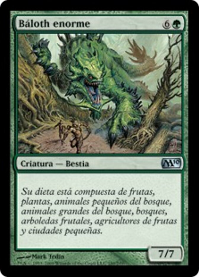 Báloth enorme