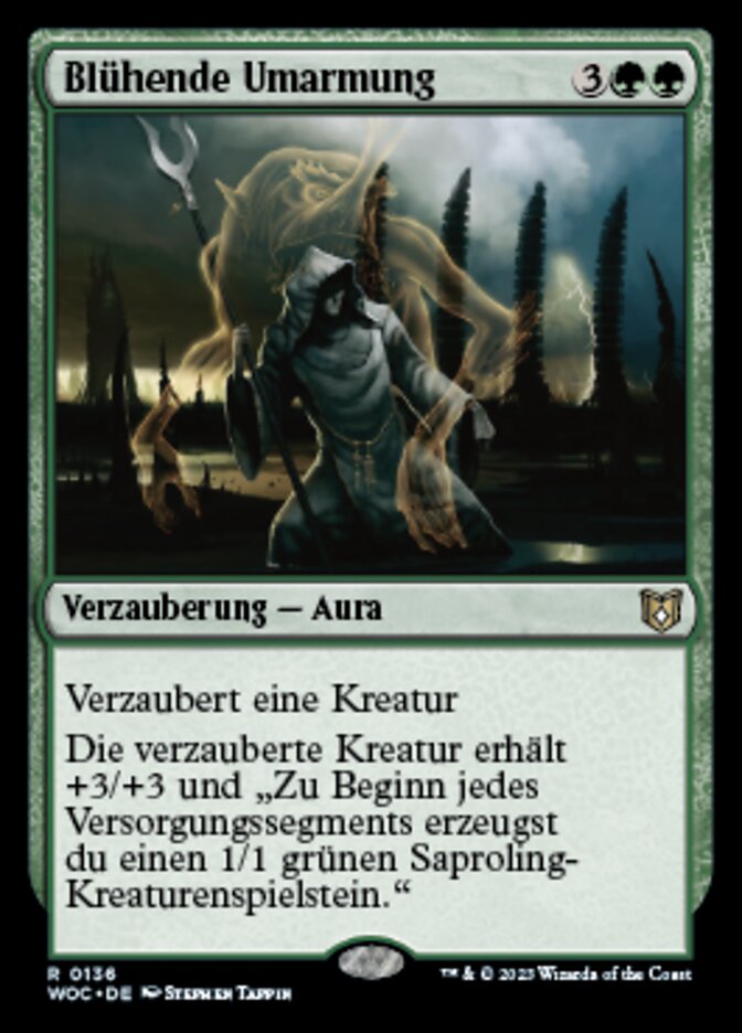 Blühende Umarmung