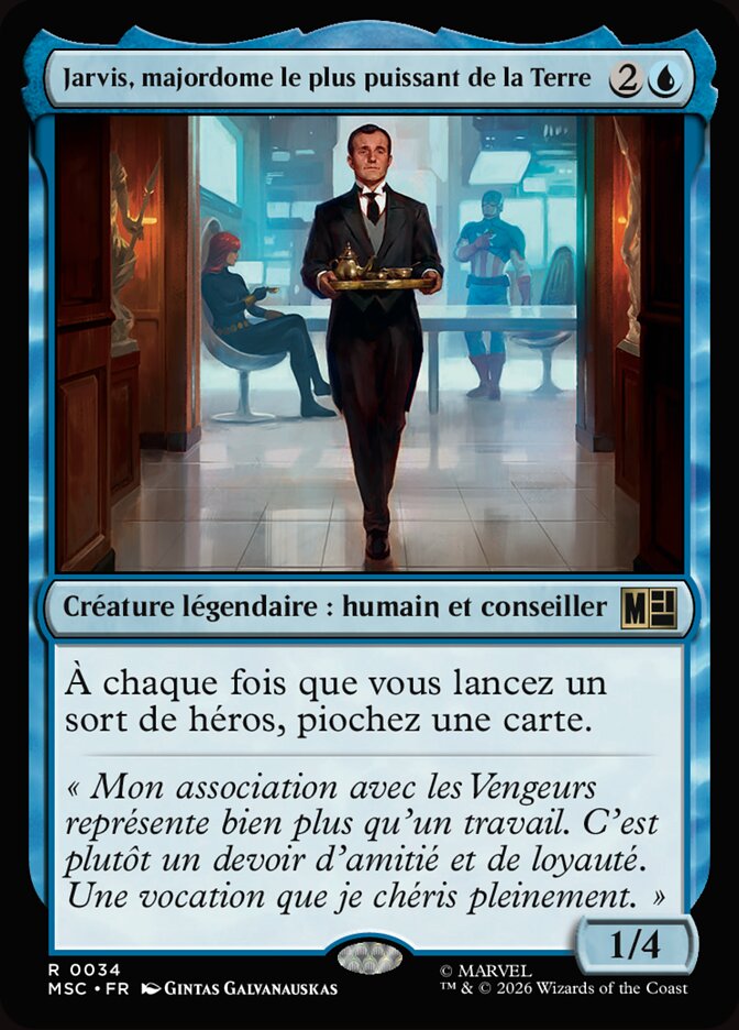 Jarvis, majordome le plus puissant de la Terre