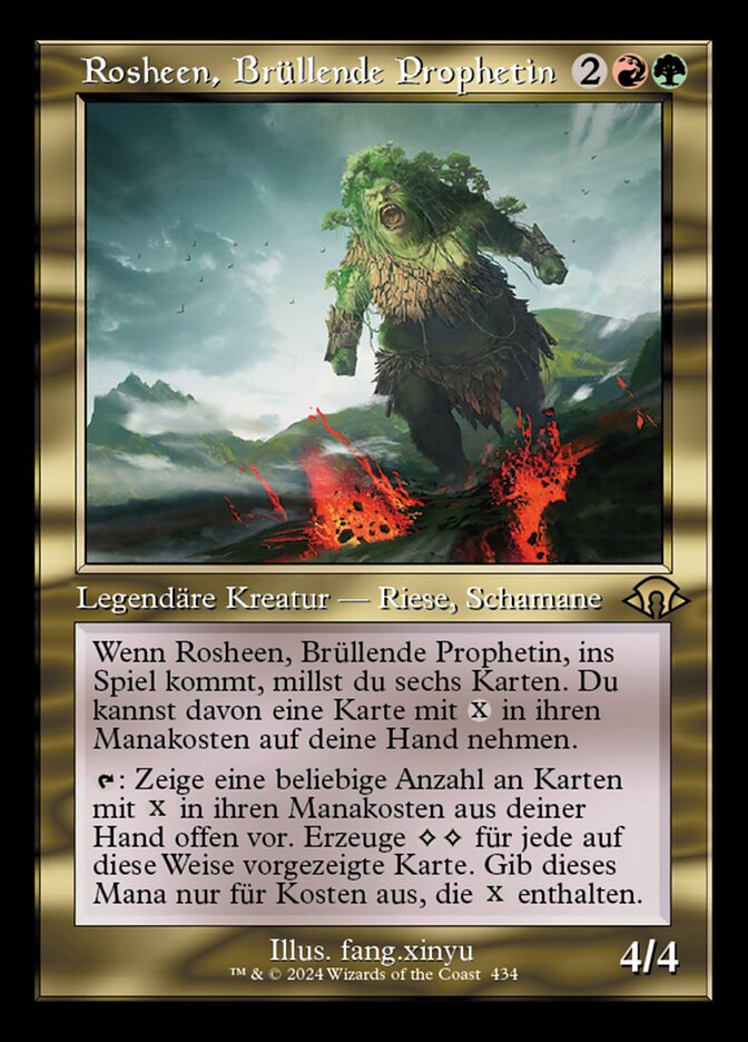 Rosheen, Brüllende Prophetin