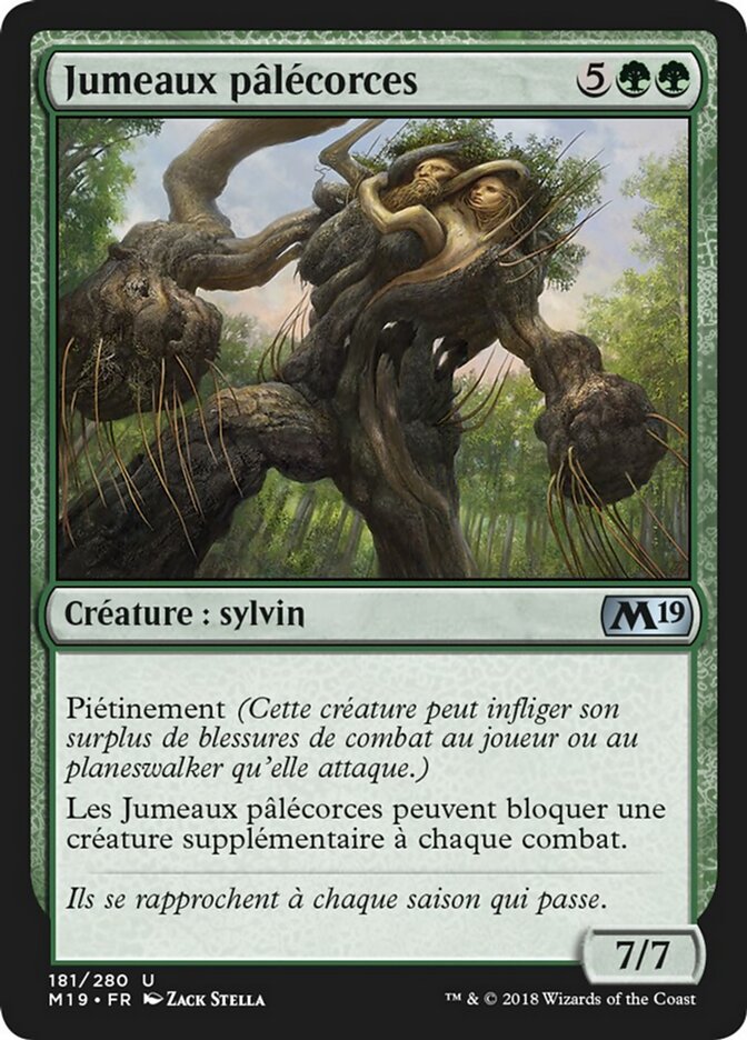 Jumeaux pâlécorces