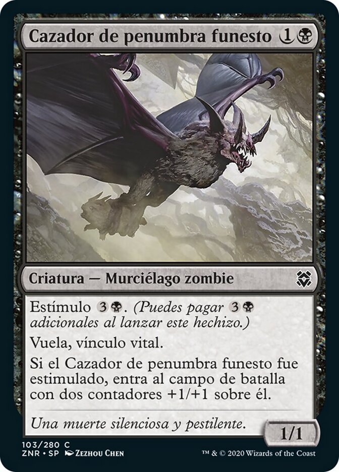 Cazador de penumbra funesto