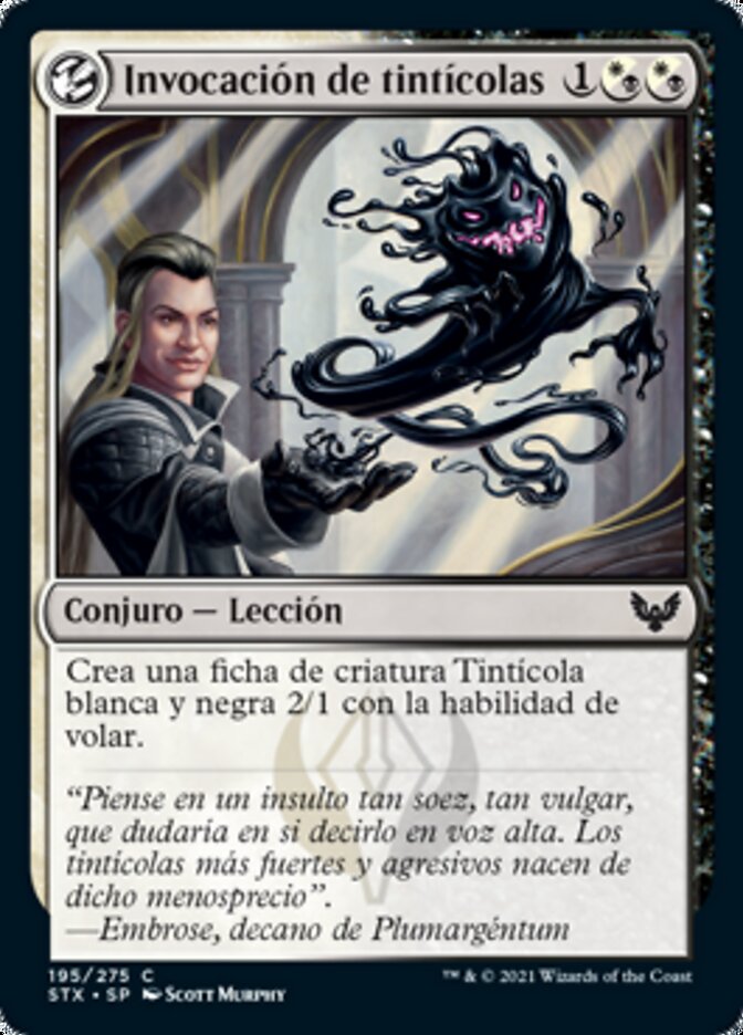 Invocación de tintícolas