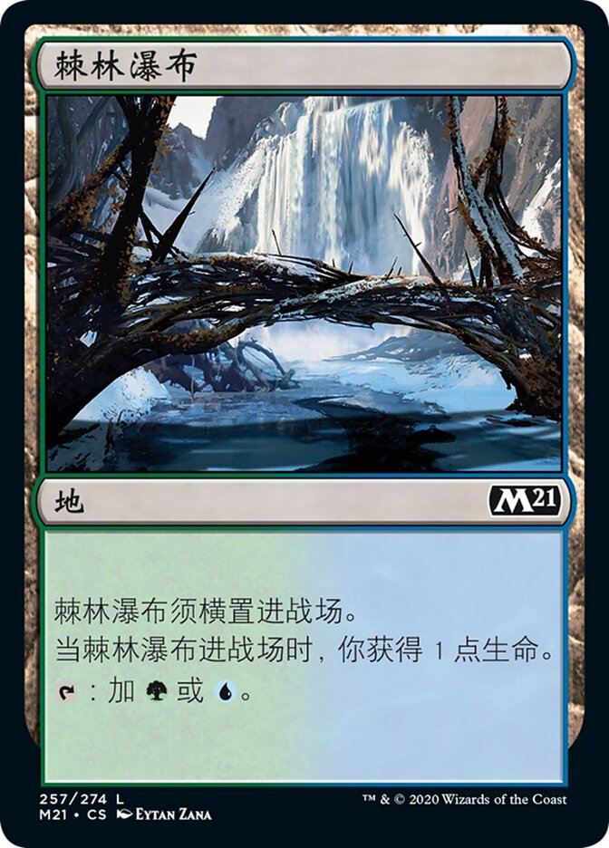 棘林瀑布