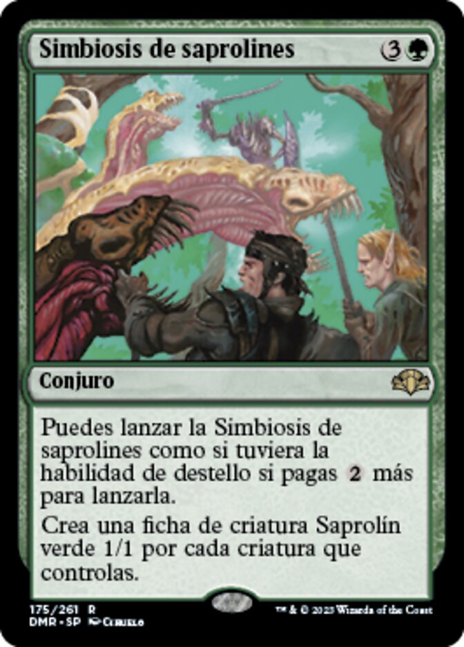 Simbiosis de saprolines
