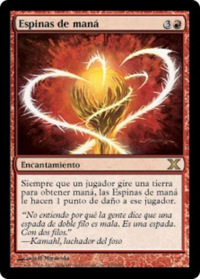 Espinas de maná