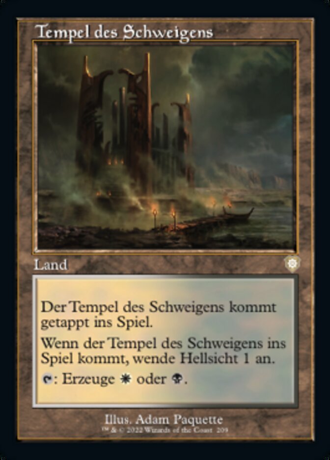 Tempel des Schweigens