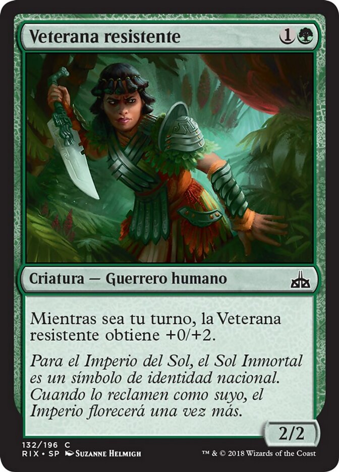Veterana resistente