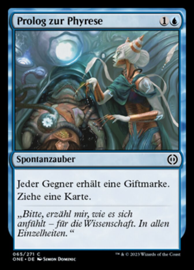 Prolog zur Phyrese