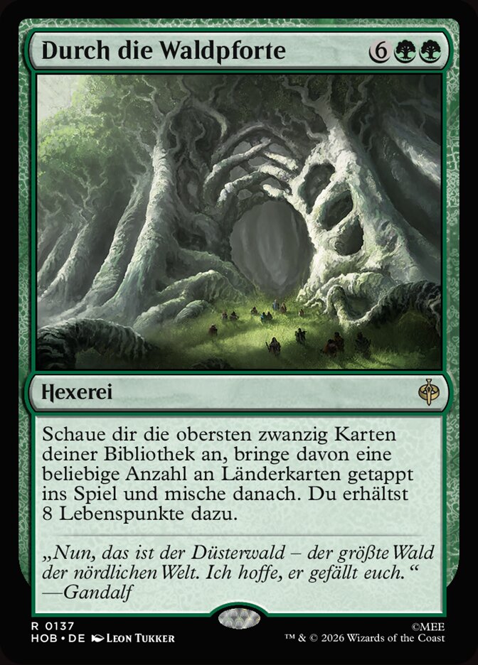 Durch die Waldpforte