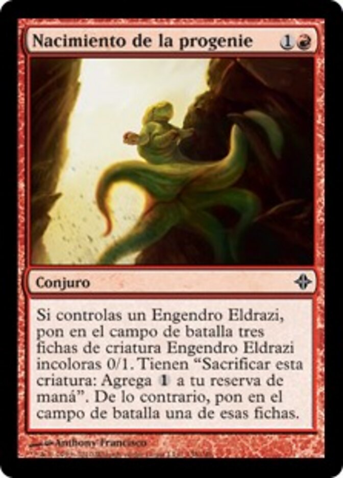 Nacimiento de la progenie