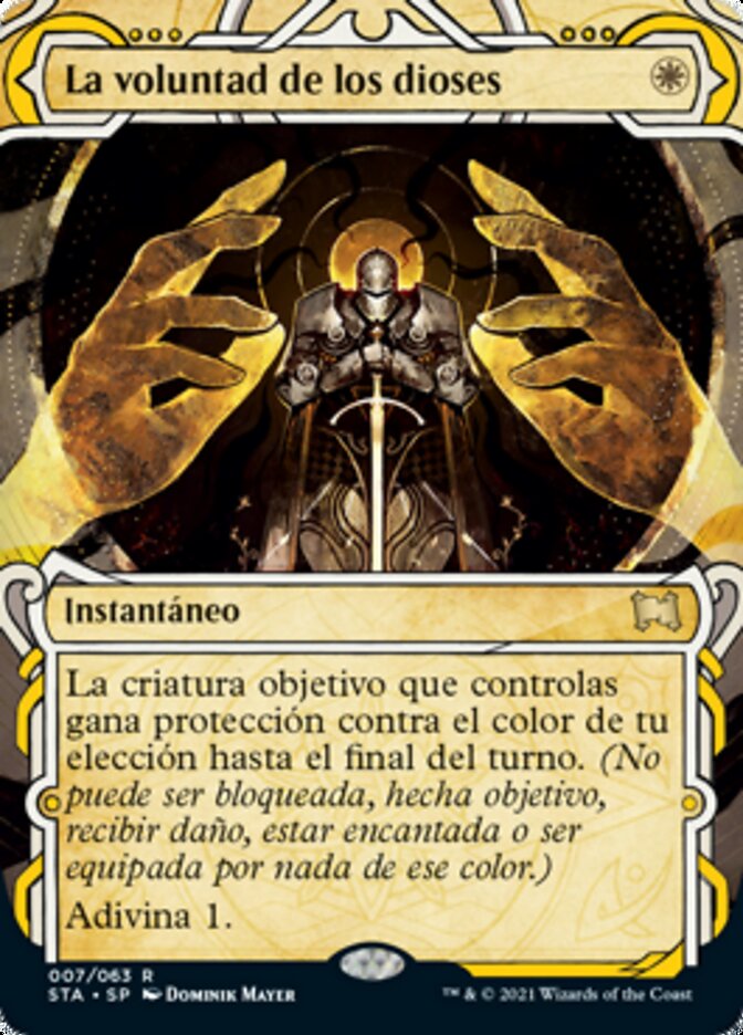La voluntad de los dioses