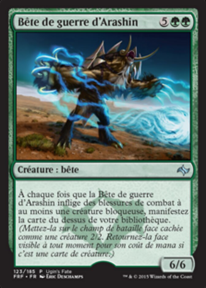 Bête de guerre d'Arashin
