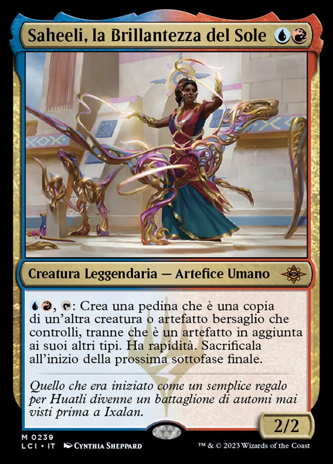 Saheeli, la Brillantezza del Sole